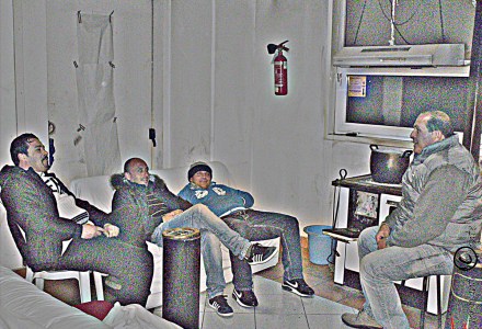 Esplana Sud, nella fabbrica occupata