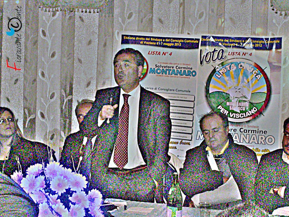 Visciano, Carmine Montanaro, elezioni 2012