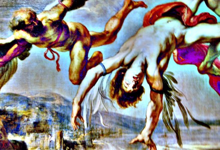 Jacob Peter Gowy (1615-1661)- La caida de Icaro