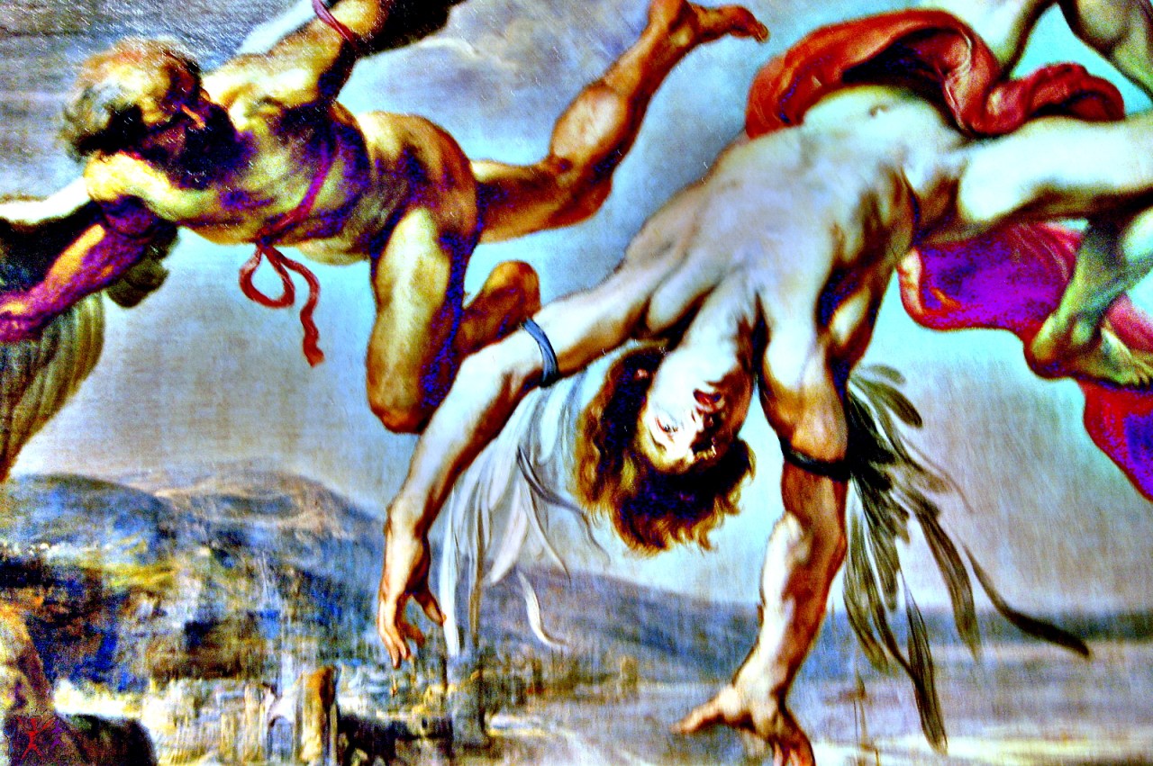 Jacob Peter Gowy (1615-1661)- La caida de Icaro