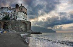 FioreVagabondO in CampaniA: Atrani, un presepe sul mare