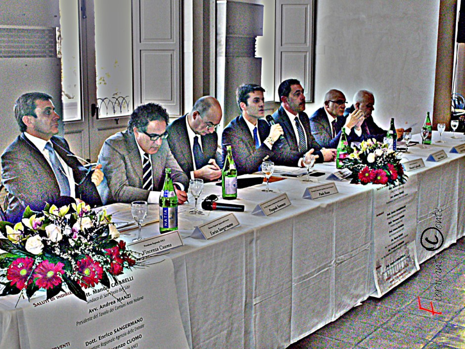 Villa Montesano, incontro  politici e amministratori territorio nolano