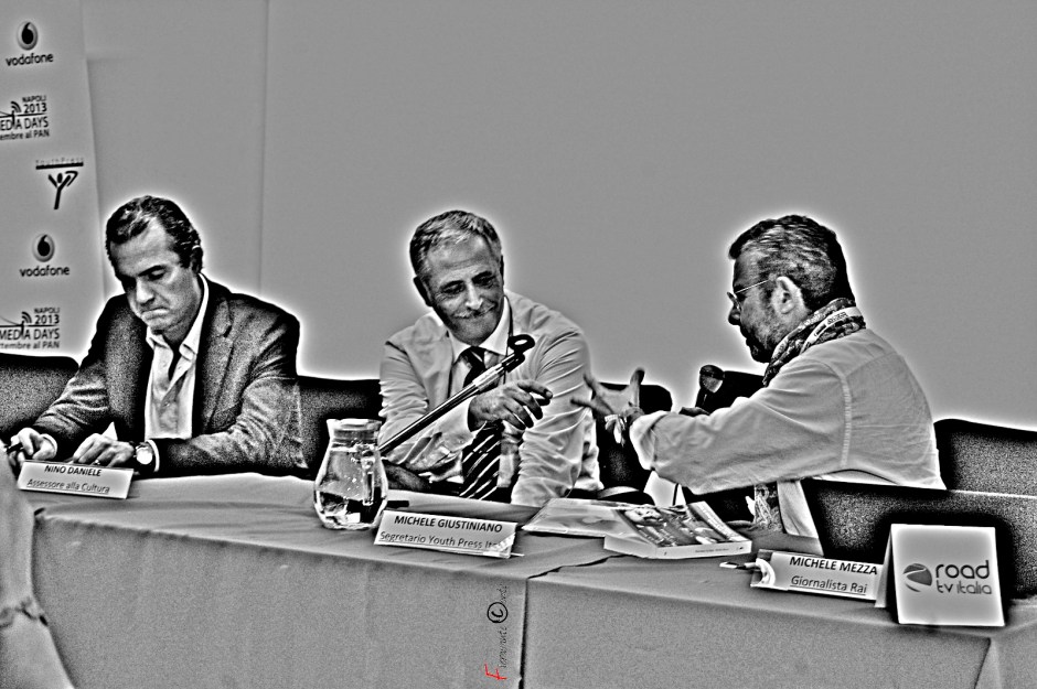 Mezza, Daniele e De Magistris