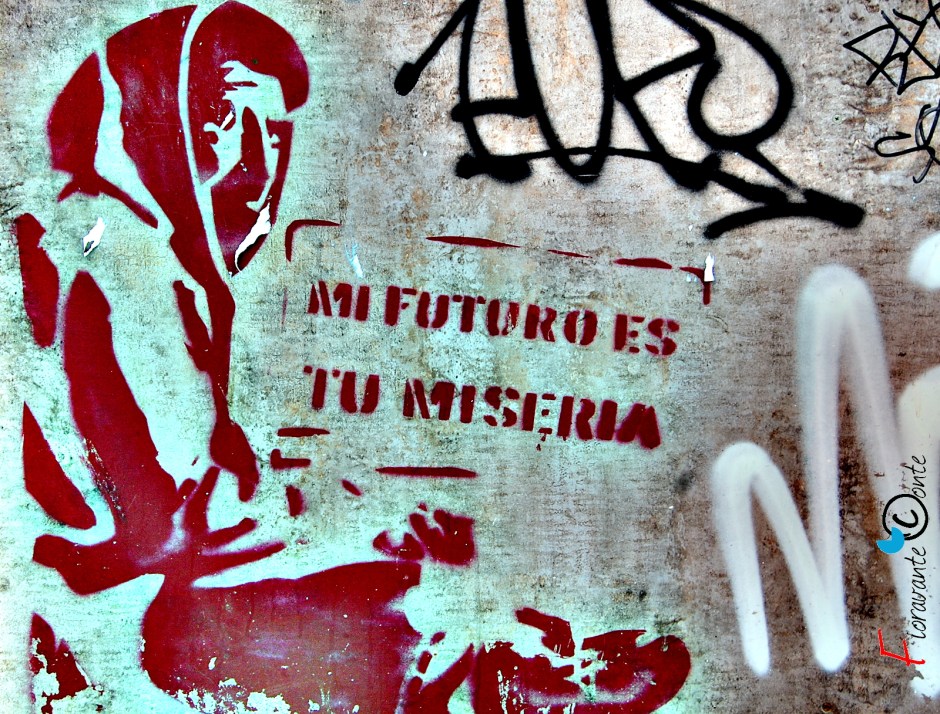 Mi futuro es tu miseria, La Coruna, Spagna