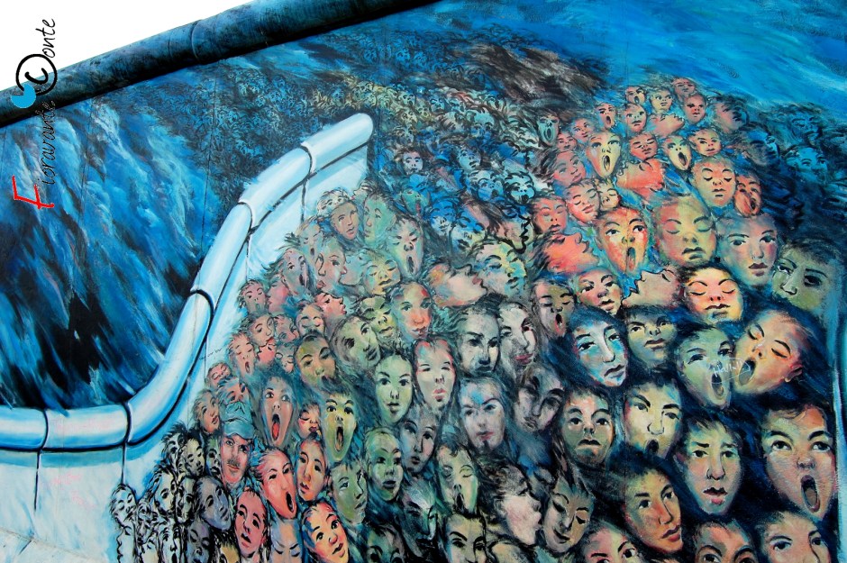 Berlin, East Side Gallery, la morte e terrore