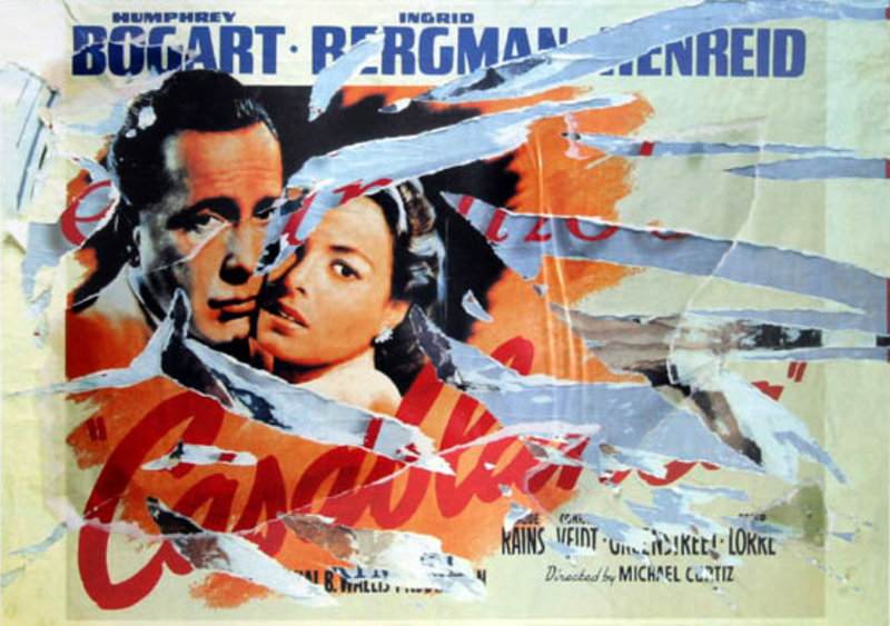 Il decollage di Mimmo Rotella