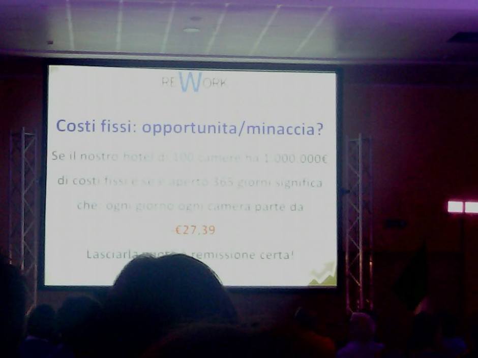 Costi fissi opportunità o minaccia, ReWork
